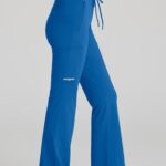 Skechers by Barco Slip-ins Flare Scrub Pants with 4 pockets and 360 stretch