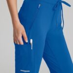 Skechers by Barco Slip-ins Flare Scrub Pants with 4 pockets and 360 stretch - view 2