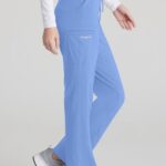 Skechers by Barco Slip-ins Scrub Pants SKP668, slim straight fit nursing uniform. - view 3