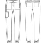 Skechers by Barco Jogger Scrub Pants with 5 pockets and high-rise fit - view 4