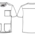 Skechers by Barco Men's Scrub Top in multiple colors, eco-friendly healthcare uniform. - view 4