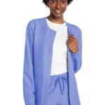Cherokee Workwear ULTRA Unisex Snap Front Warm Up Jacket in various colors