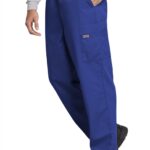 Cherokee WorkWear Men's Elastic Waist Cargo Pant in various colors - view 2