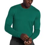 Cherokee Men's Long Sleeve Underscrub Knit Tees in various colors - view 3