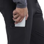 Cherokee Allura Men's Mid Rise Jogger Scrub Pants CKA189 in black - view 3