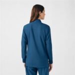 Landau Forward Women's Scrub Jacket, Zip Front, 3 Pockets, Stretch Fit - view 2
