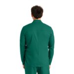 Landau ProFlex Men's Scrub Jacket LJ702 with 4 pockets and modern fit - view 3