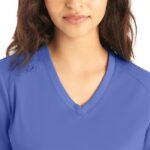 Landau ProFlex Women's 3-Pocket V-Neck Scrub Tops in various colors - view 4