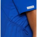 Med Couture Maternity Scrub Top V-Neck with adjustable fit and pockets - view 2