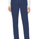 Med Couture Touch Yoga Scrub Pants with jersey waistband and 6 pockets