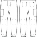 Bowen Men's Jogger Scrub Pants by Med Couture in multiple colors - view 5