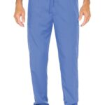 Hutton Men's Scrub Pants by Med Couture with 6 pockets and zip fly
