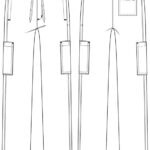 Hutton Men's Scrub Pants by Med Couture with 6 pockets and zip fly - view 5