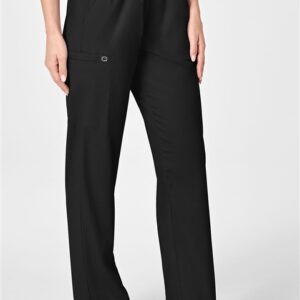 WonderWink WonderWORK Women's Pull-On Cargo Scrub Pants in various colors