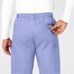 WonderWink WonderWORK Men's Cargo Scrub Pants in various colors - view 6