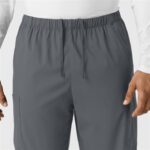 Wink Boundless Unisex Straight Leg Scrub Pants by WonderWink in various colors - view 3