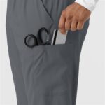Wink Boundless Unisex Straight Leg Scrub Pants by WonderWink in various colors - view 5