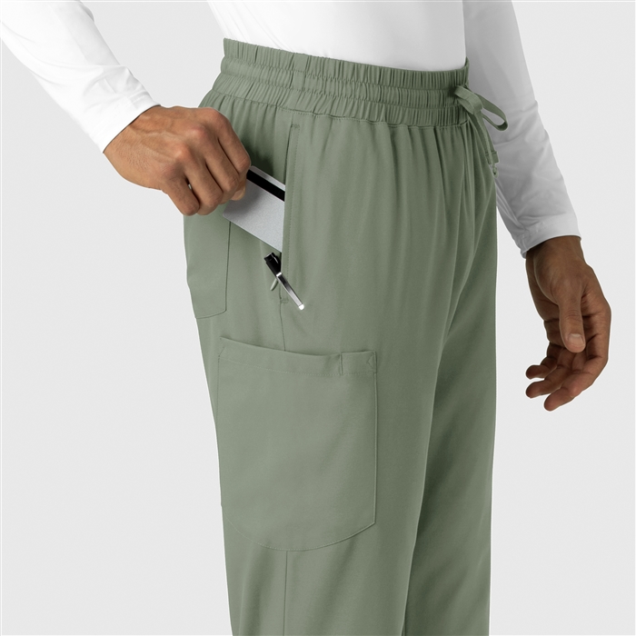 Wink Boundless Men's Straight Leg Scrub Pants by WonderWink in various colors - view 3