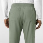 Wink Boundless Men's Straight Leg Scrub Pants by WonderWink in various colors - view 4