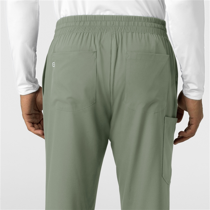 Wink Boundless Men's Straight Leg Scrub Pants by WonderWink in various colors - view 4