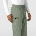 Wink Boundless Men's Straight Leg Scrub Pants by WonderWink in various colors - view 5