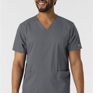 Wink Boundless Unisex V-Neck Scrub Tops by WonderWink in various colors