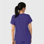 Wink Boundless Women's Tuck-In Scrub Top by WonderWink in various colors - view 2