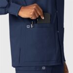 WonderWink WonderWORK Unisex Snap Jacket for healthcare professionals - view 4
