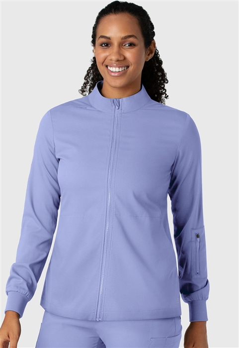 WonderWink Wink Boundless Warm-Up Scrub Jackets in various colors