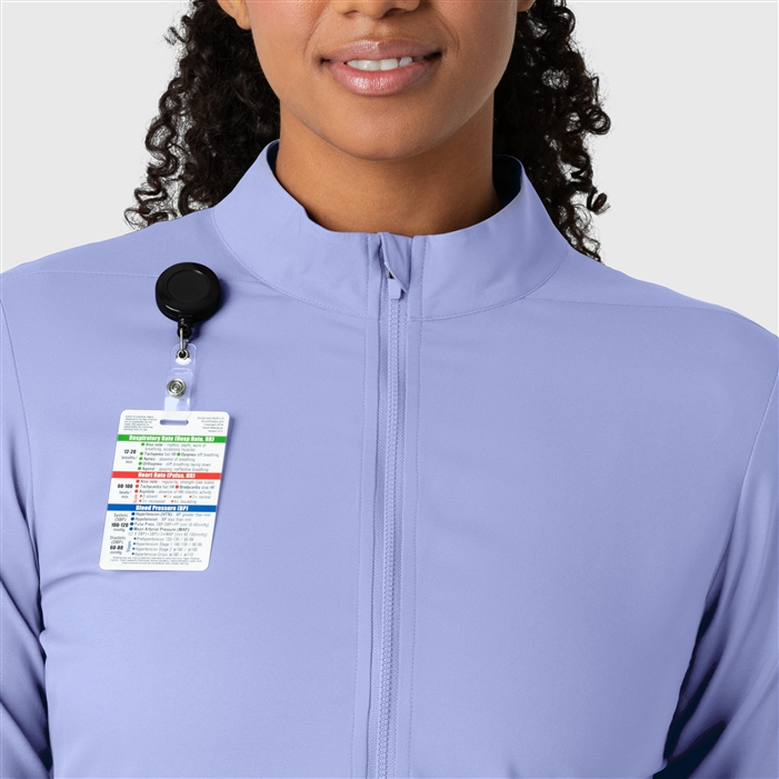 WonderWink Wink Boundless Warm-Up Scrub Jackets in various colors - view 4