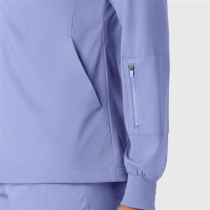WonderWink Wink Boundless Warm-Up Scrub Jackets in various colors - view 5