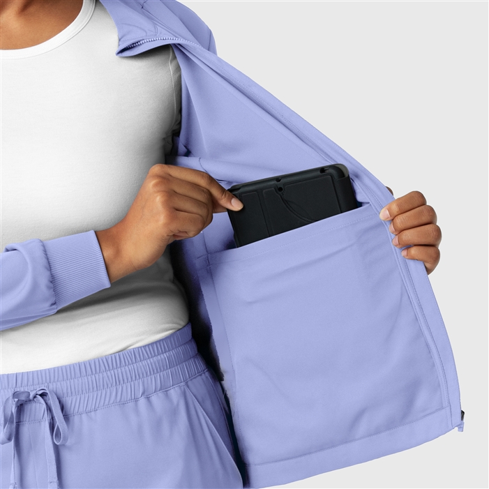 WonderWink Wink Boundless Warm-Up Scrub Jackets in various colors - view 6